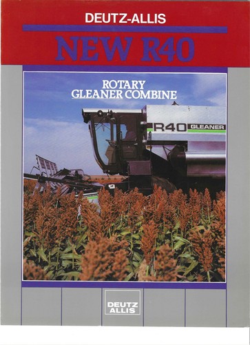 Deutz allis r40 - r40, gleaner